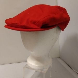 Pendleton vintage red wool hat (B)